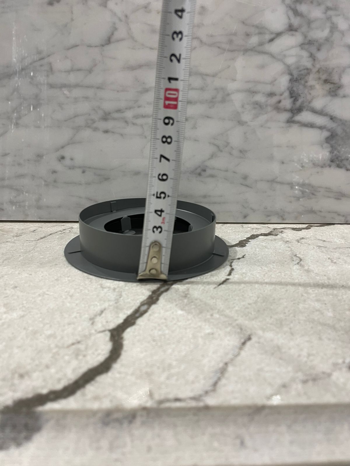 Диффузор на магнитах для потолков ТД150-160 серый