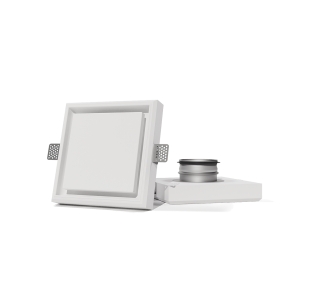 Диффузор под покраску скрытого монтажа SECRET SOFT FRAME D100мм